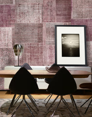 Patchwork Girly Wallpaper - WYNIL by NumerArt Wallpaper and Art