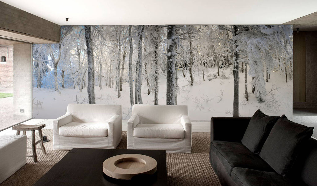 After a Soft Snowfall HD Mural - WYNIL by NumerArt Wallpaper and Art