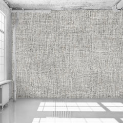 Pale Grey Tricot Wall - WYNIL by NumerArt Wallpaper and Art
