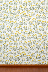 Dandelion White Wallpaper