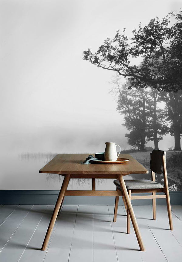 Morning Mist Mural - WYNIL by NumerArt Wallpaper and Art