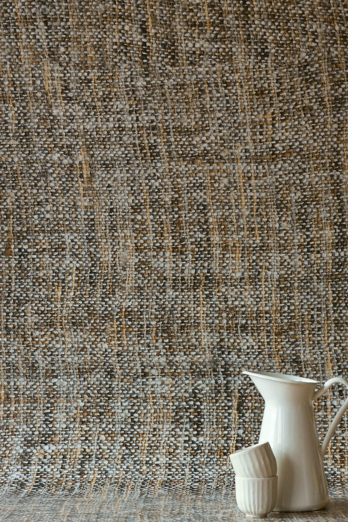 Gold Tricot Wall - WYNIL by NumerArt Wallpaper and Art