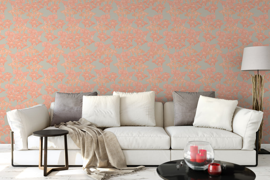 Chanterelle Soft Wallpaper - WYNIL by NumerArt Wallpaper and Art