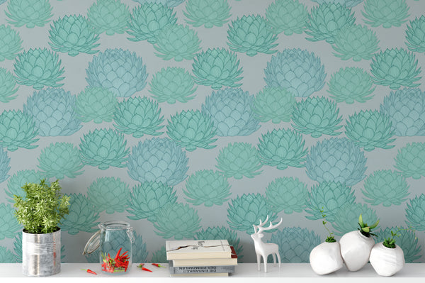 Parry's Agave Noon Wallpaper - WYNIL by NumerArt Wallpaper and Art