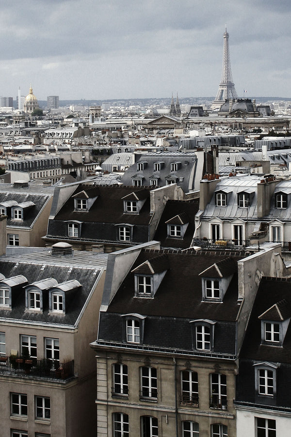 Paris Rooftops Mural - WYNIL by NumerArt Wallpaper and Art